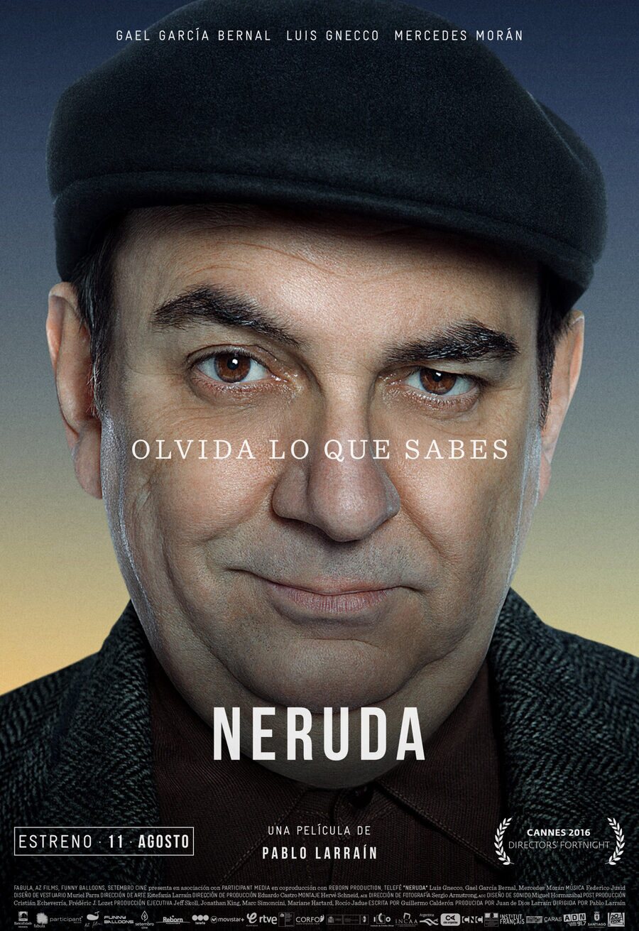 Cartel de Neruda - Chile