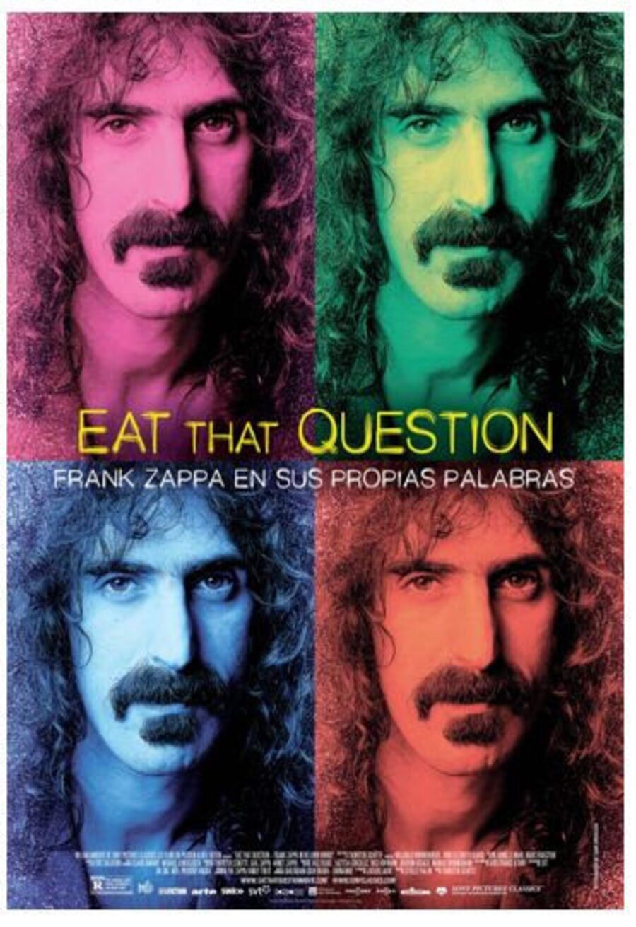 Cartel de Eat That Question: Frank Zappa in His Own Words - Cartel en español