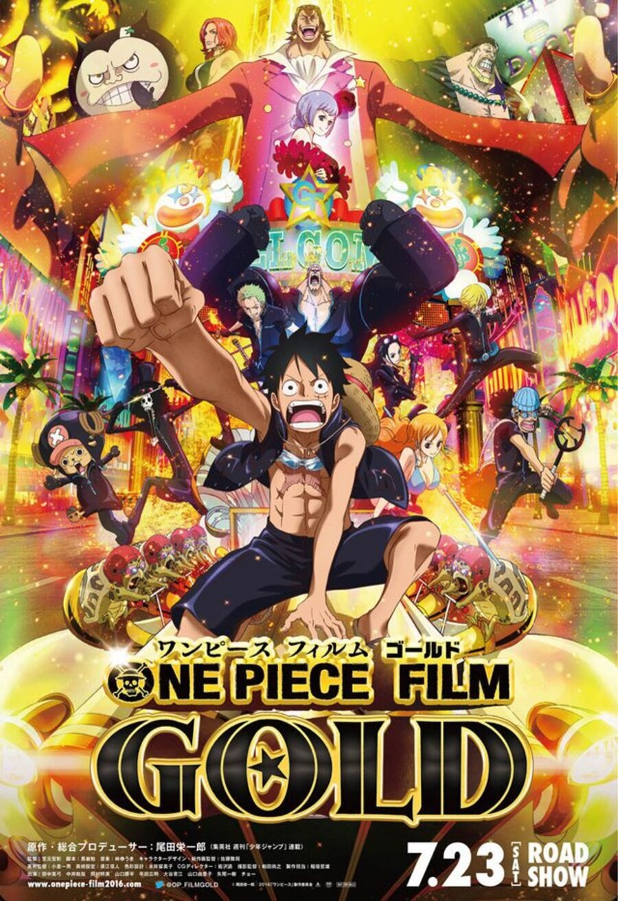 Cartel de One Piece Film Gold - Japón