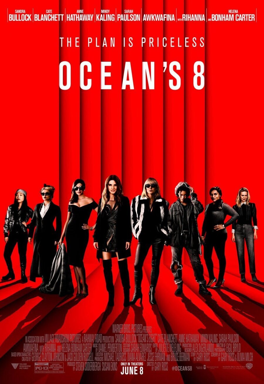 Cartel de Ocean's 8: Las Estafadoras - Ocean's 8