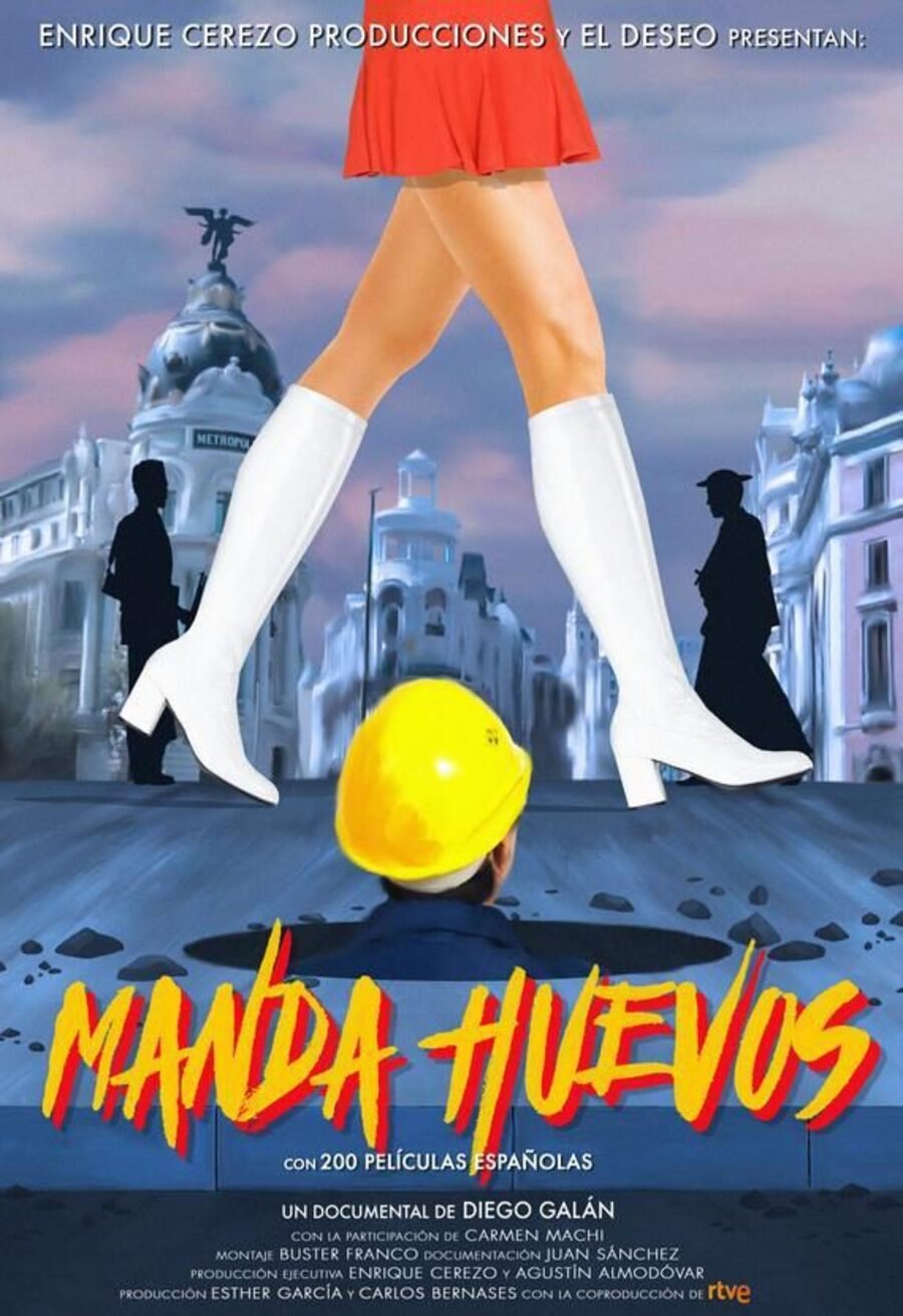 Cartel de Manda huevos - España