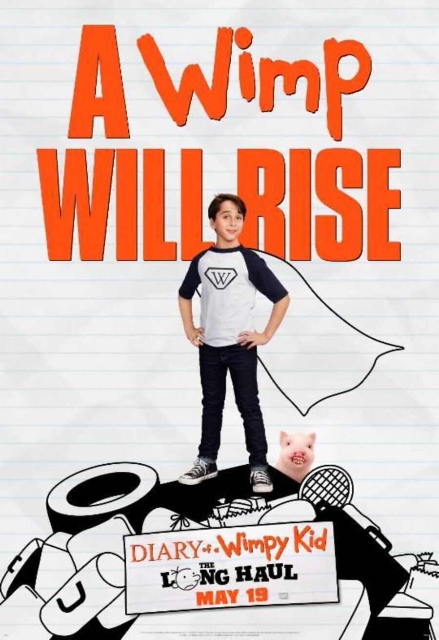 Cartel de Diario de Greg: Un viaje de locos - Diary of a Wimpy Kid: The Long Haul