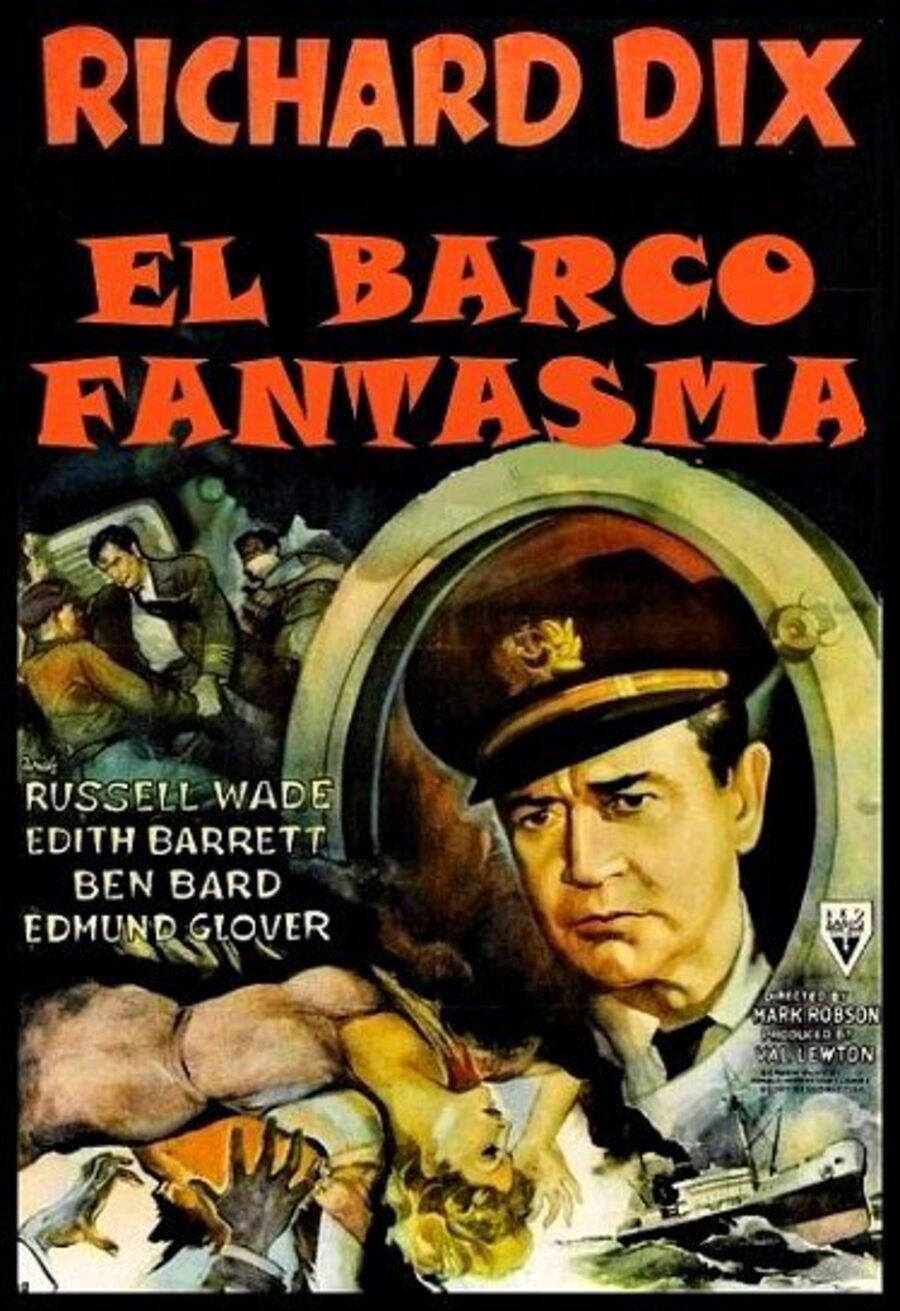 Cartel de El barco fantasma - España