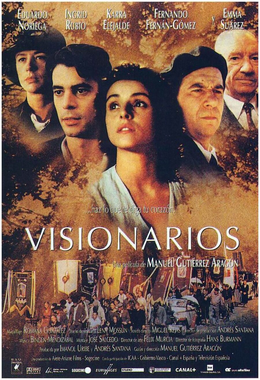 Cartel de Visionarios - España