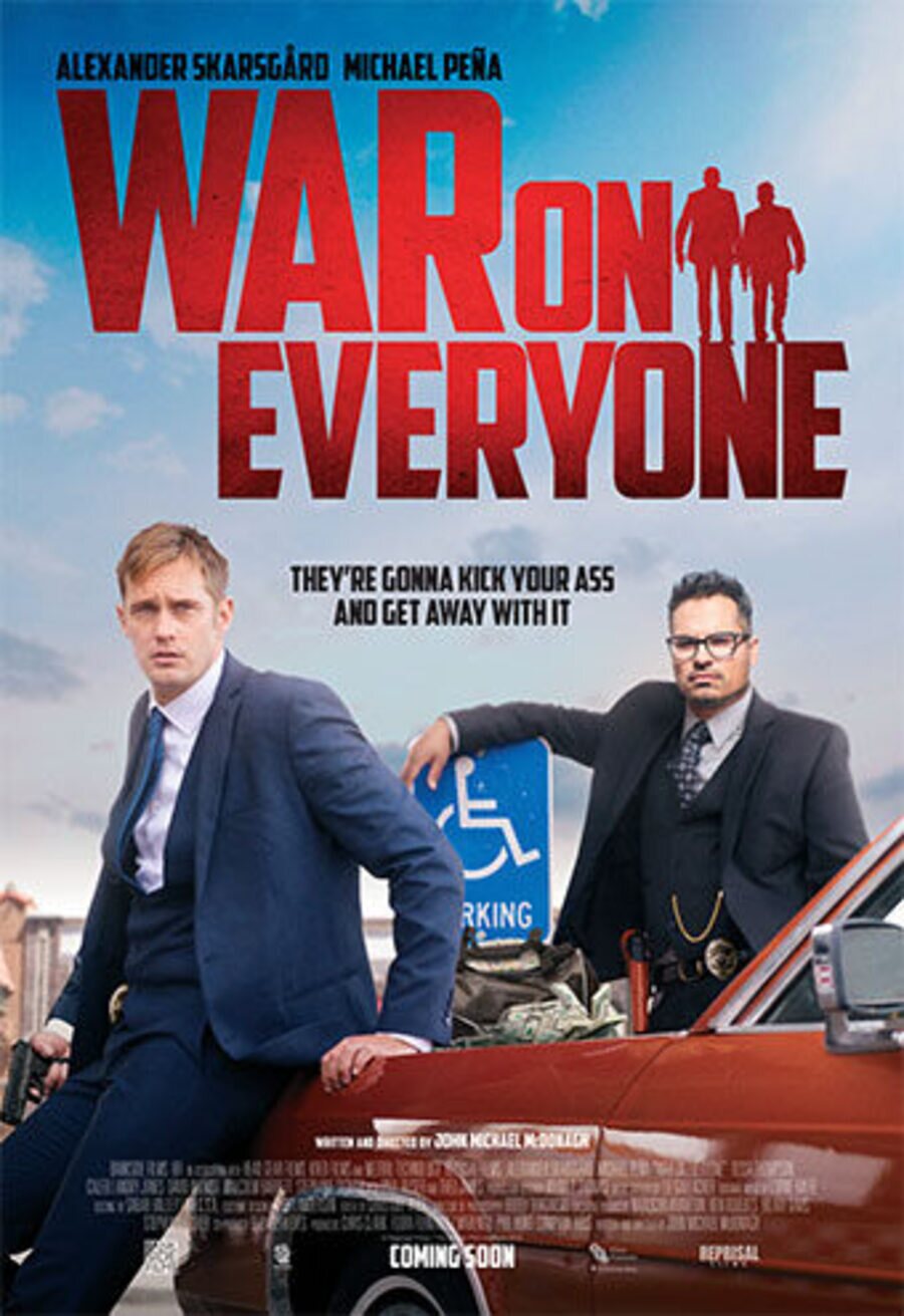 Cartel de War on Everyone - Reino Unido