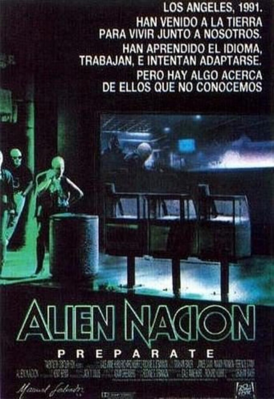 Cartel de Alien nación - España