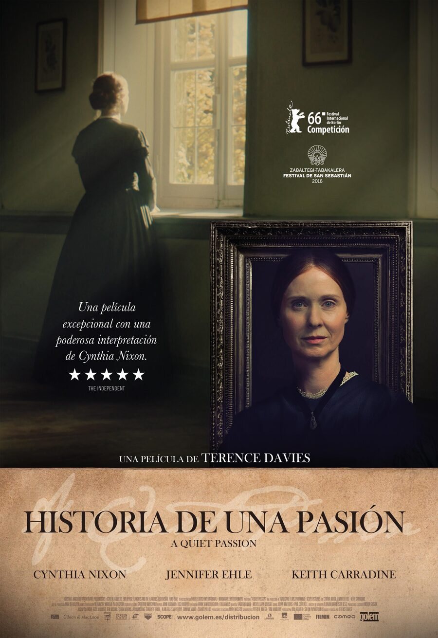 Cartel de A Quiet Passion - España