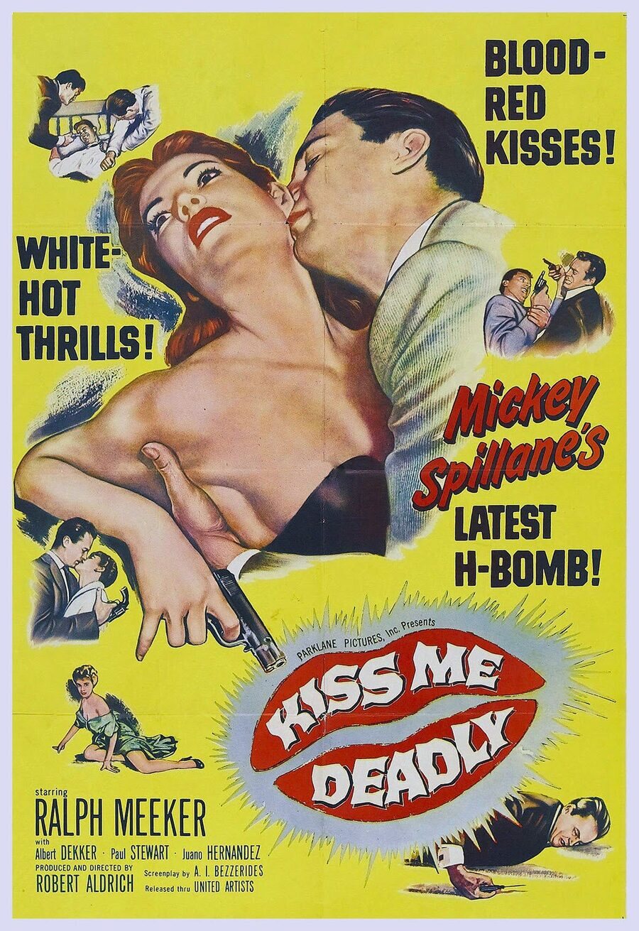 Cartel de El beso mortal - Estados Unidos