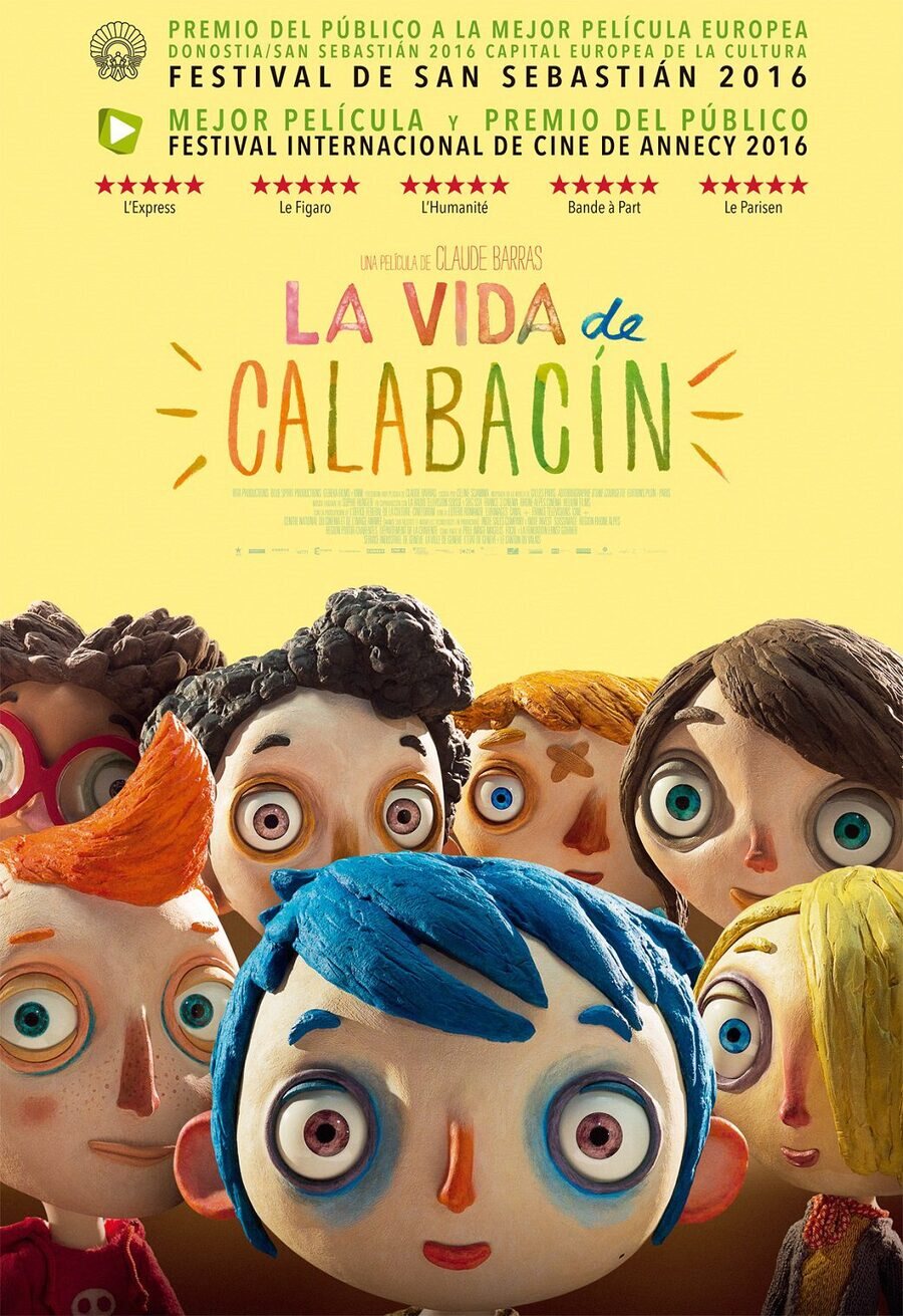 Cartel de La vida de Calabacín - España