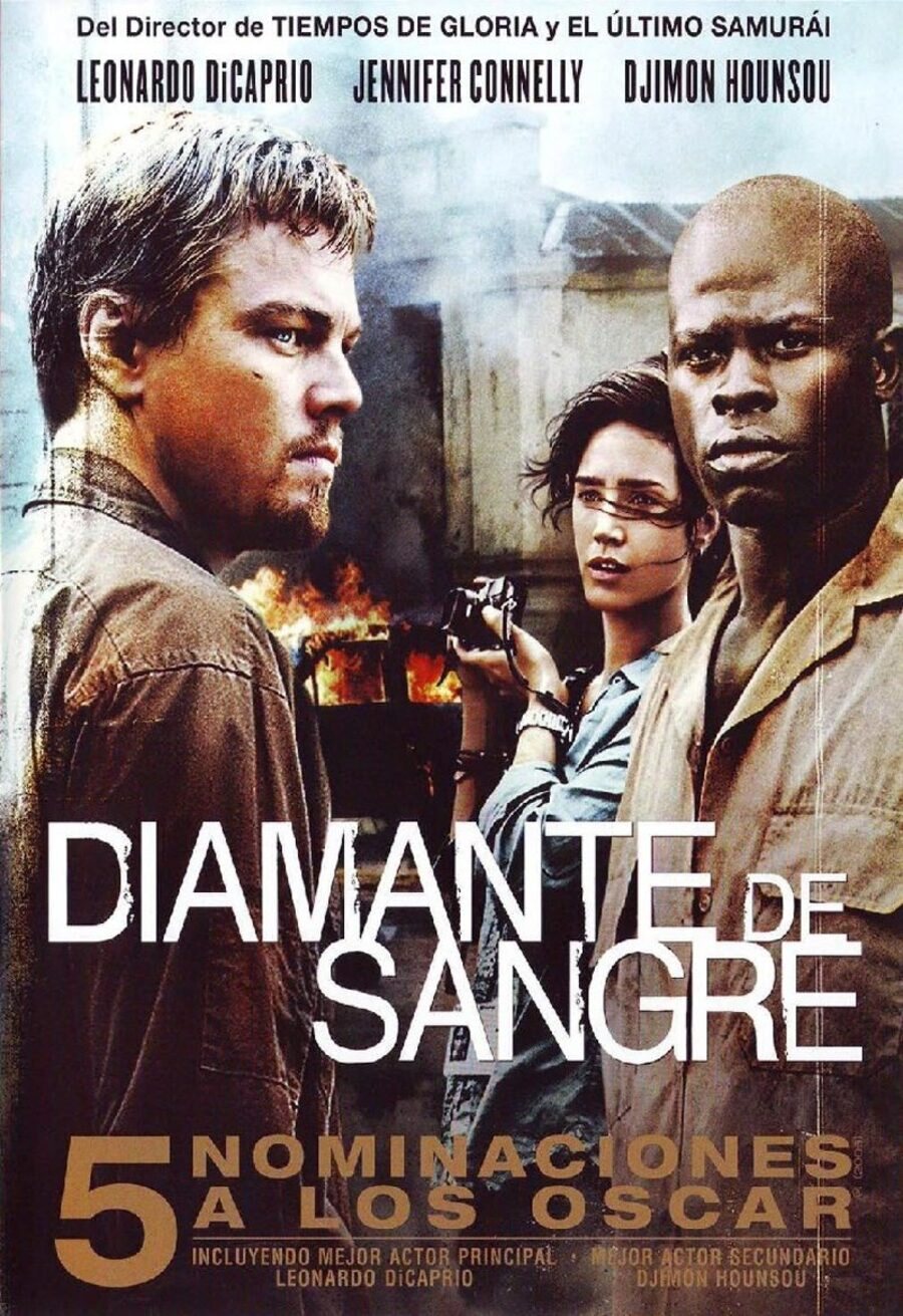 Cartel de Diamante de sangre - ESPAÑA