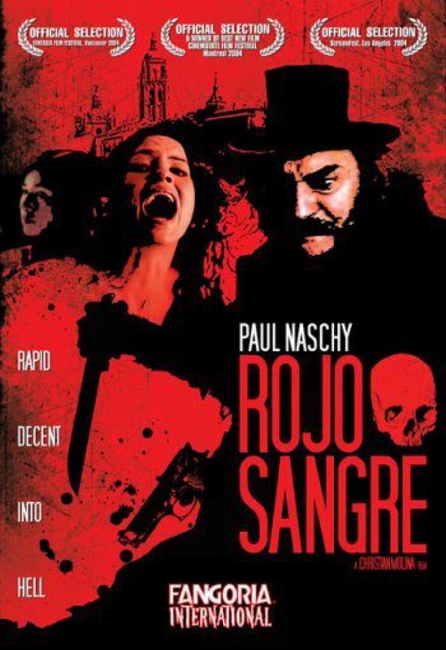 Cartel de Rojo sangre - Fangoria International