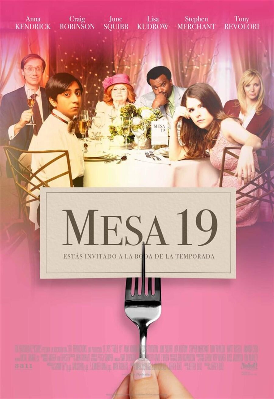 Cartel de Table 19 - Mesa 19