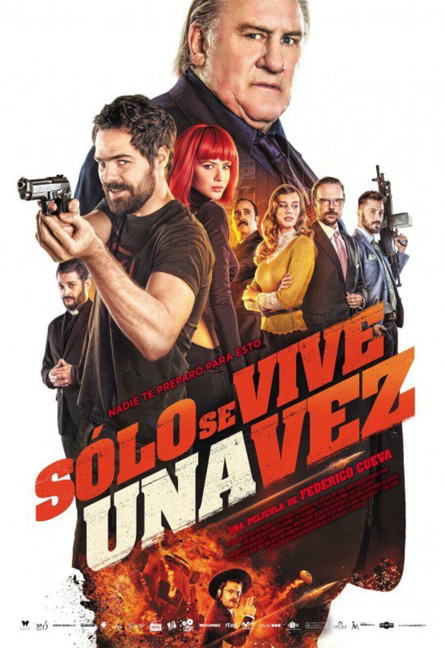 Cartel de Solo se vive una vez - Cartel España