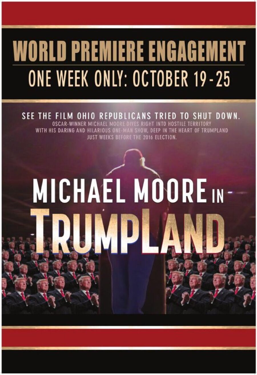 Cartel de Michael Moore in Trumpland - Póster oficial