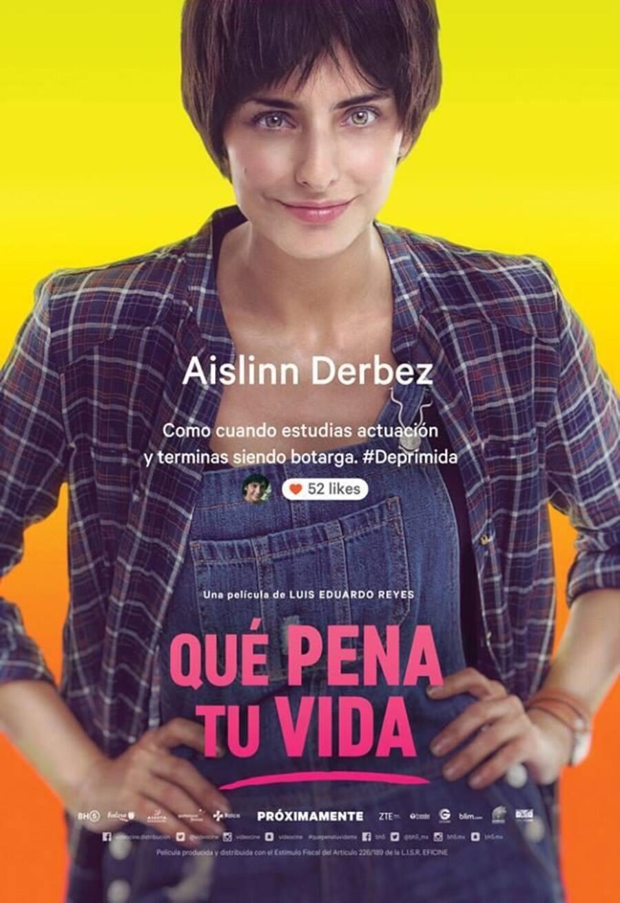 Cartel de Qué pena tu vida - Póster Aislinn