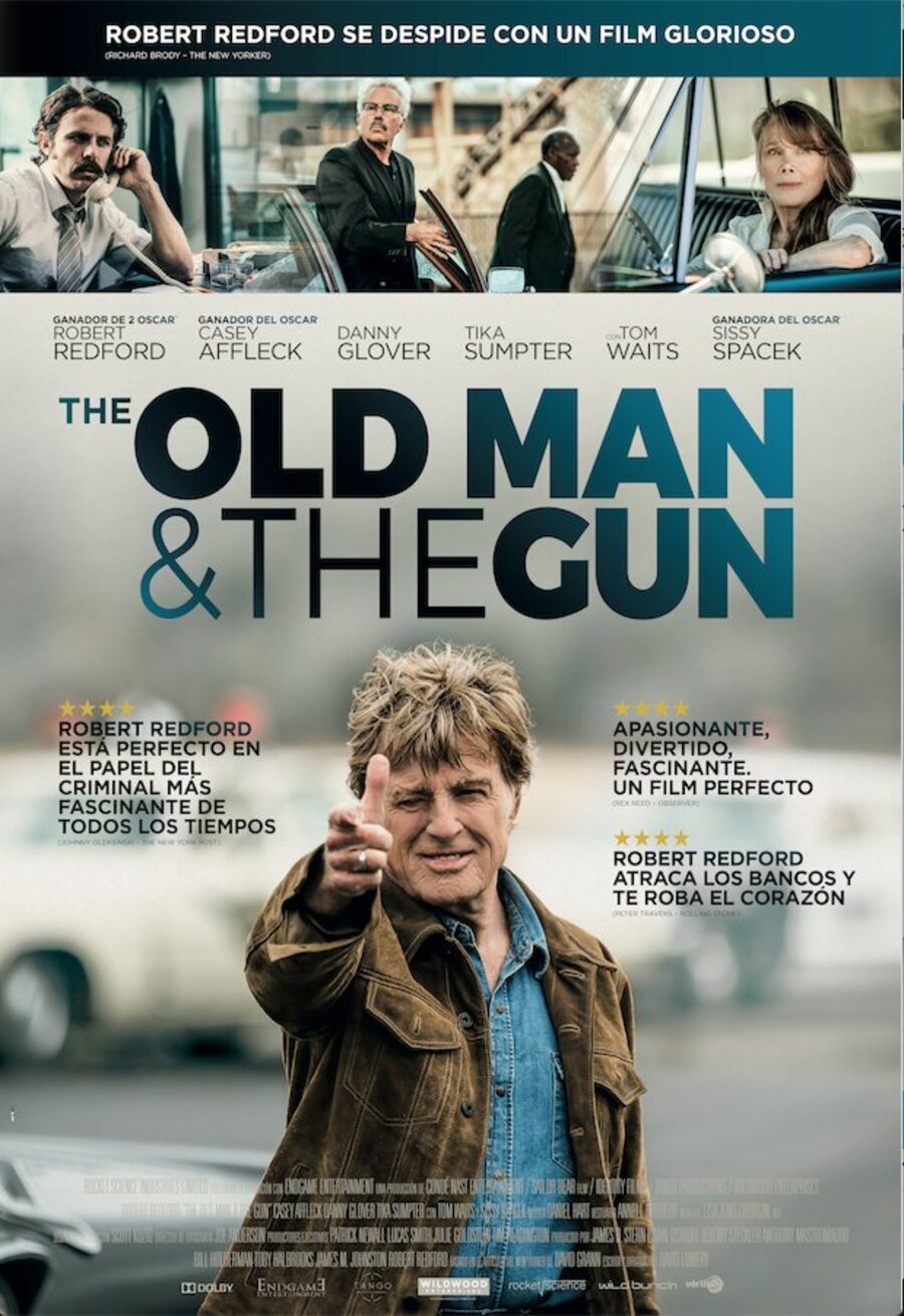 Cartel de Un caballero y su revólver - The Old Man & the Gun