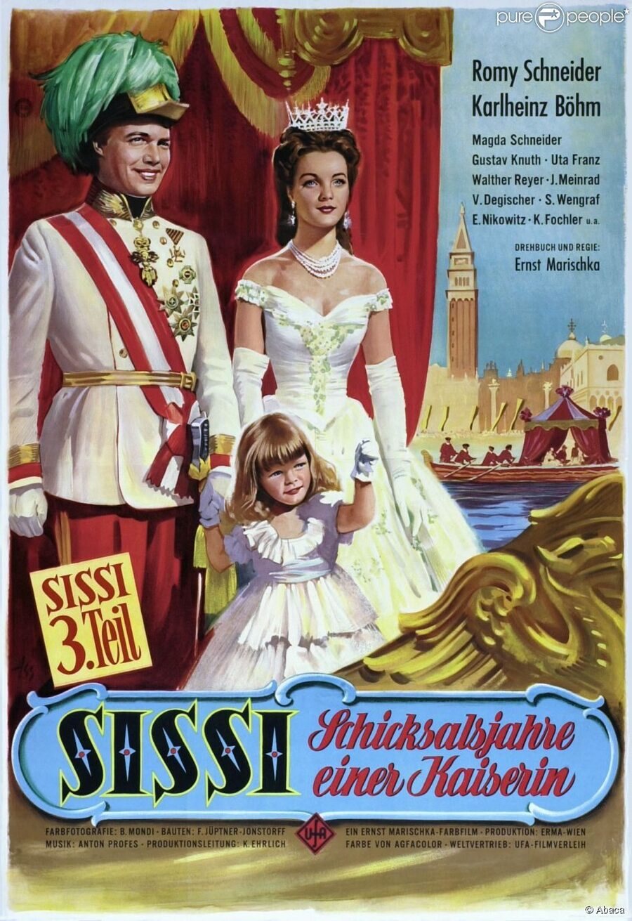 Cartel de Sissi y su destino - Austria