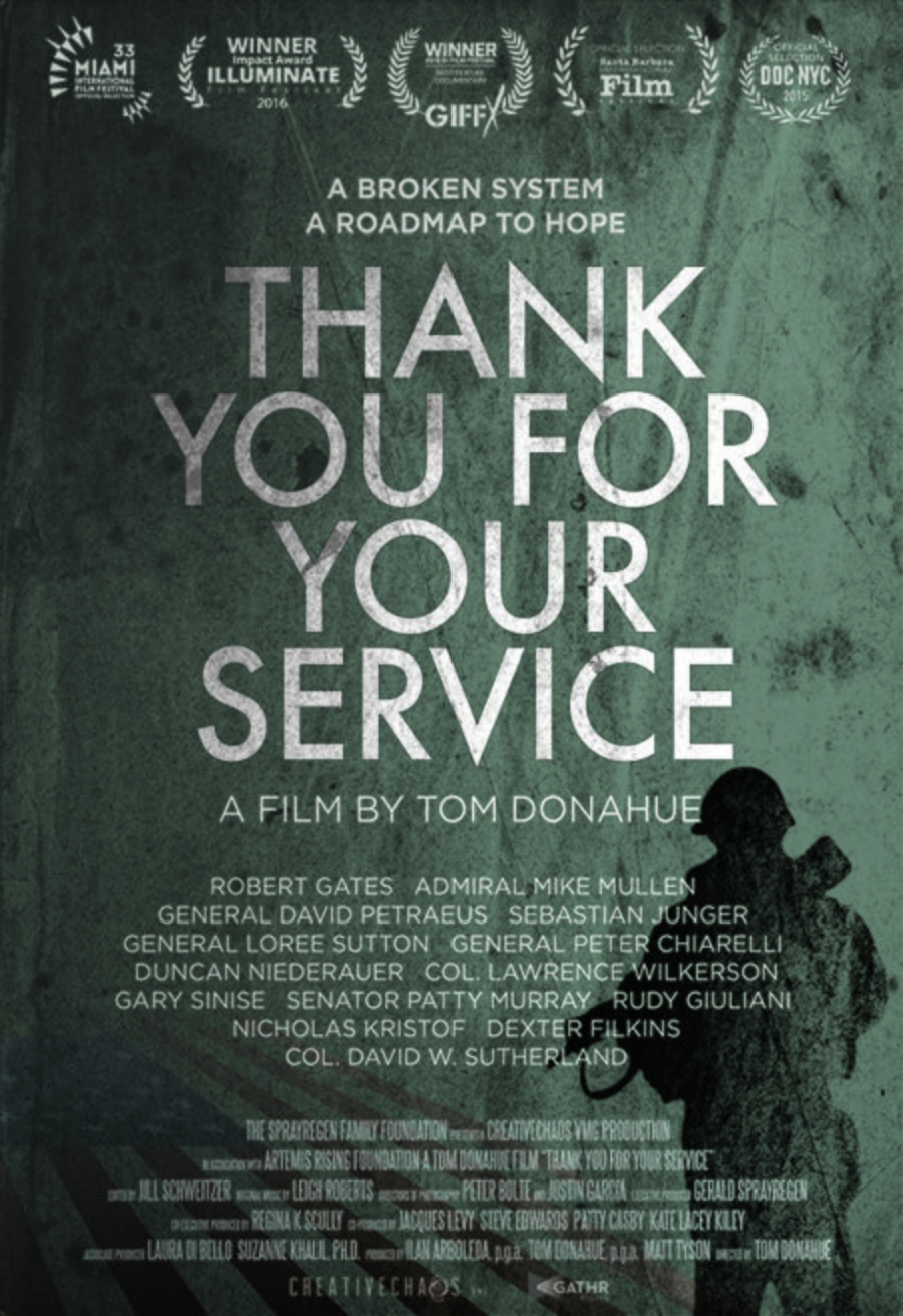 Cartel de Thank you for your service - 'Thank you for your service' póster