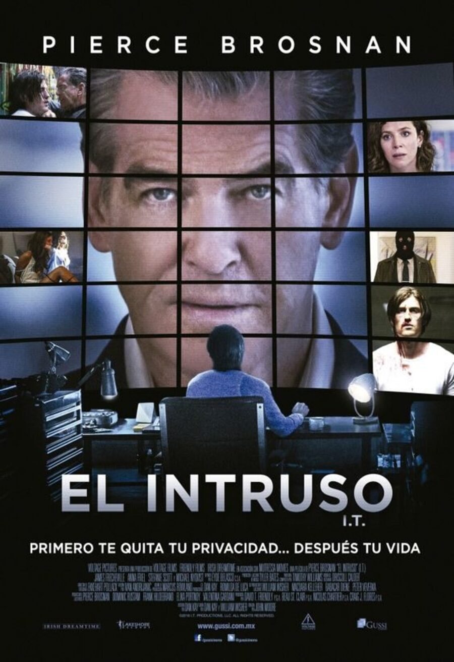 Cartel de El intruso - El intruso