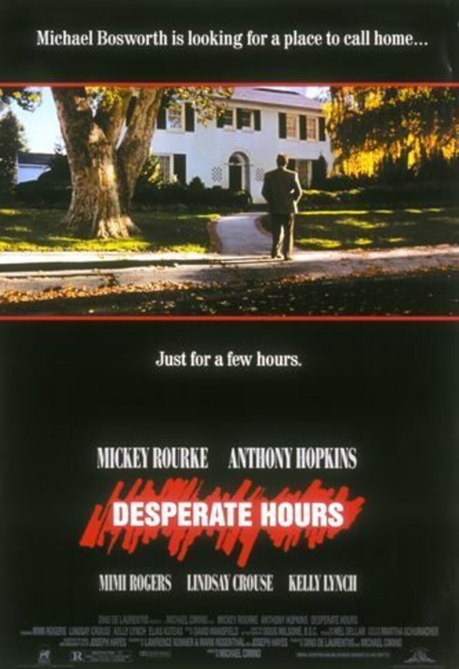 Cartel de Desperate Hours - Cartel Estados Unidos