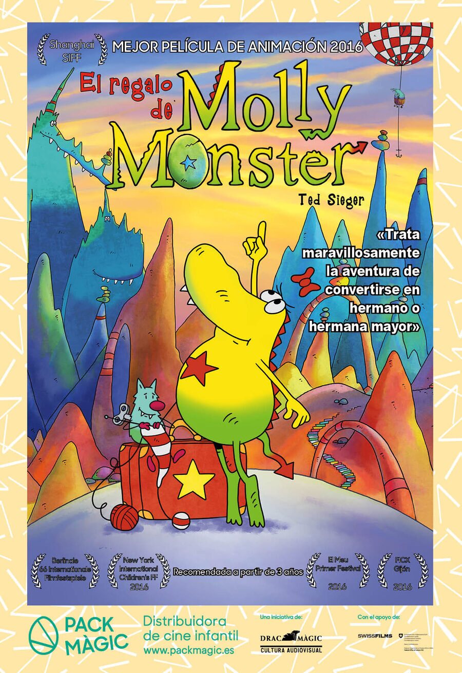 Cartel de El regalo de Molly Monster - El regalo de Molly Monster