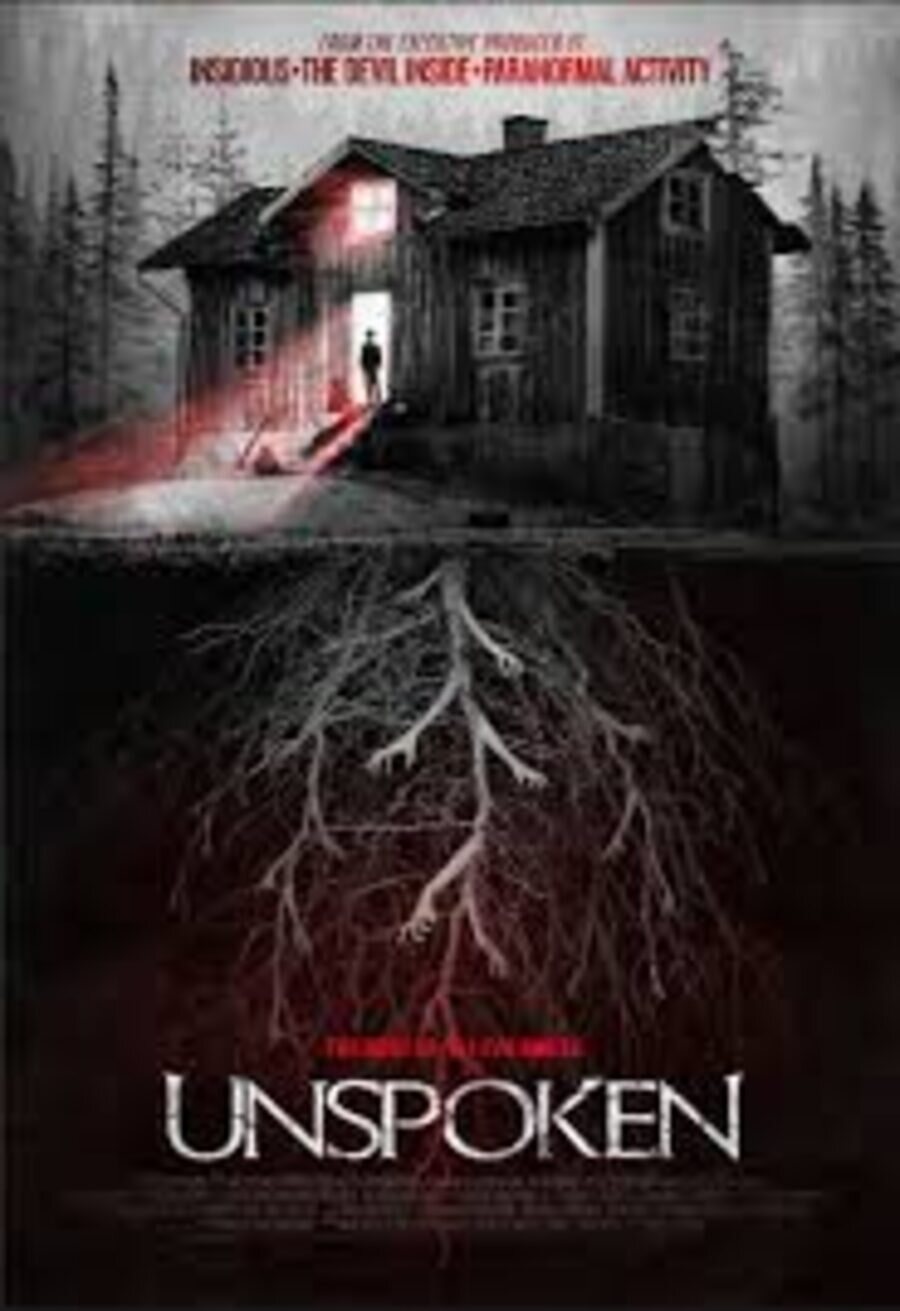 Cartel de El origen del terror en Amityville - Poster 'The Unspoken' 1