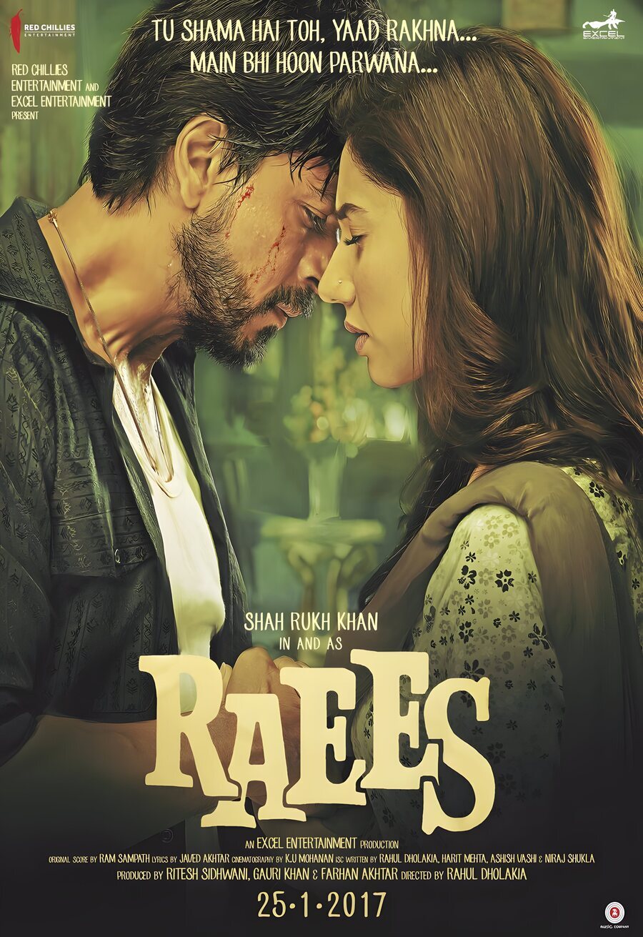 Cartel de Raees - India