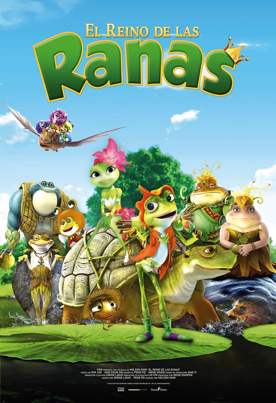 Cartel de El reino de las ranas - España