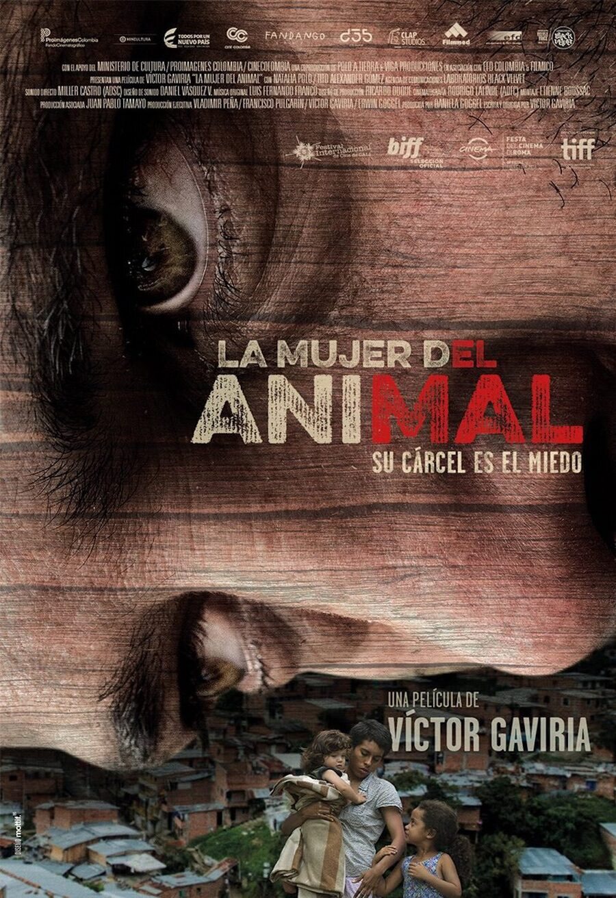 Cartel de La mujer del animal - España