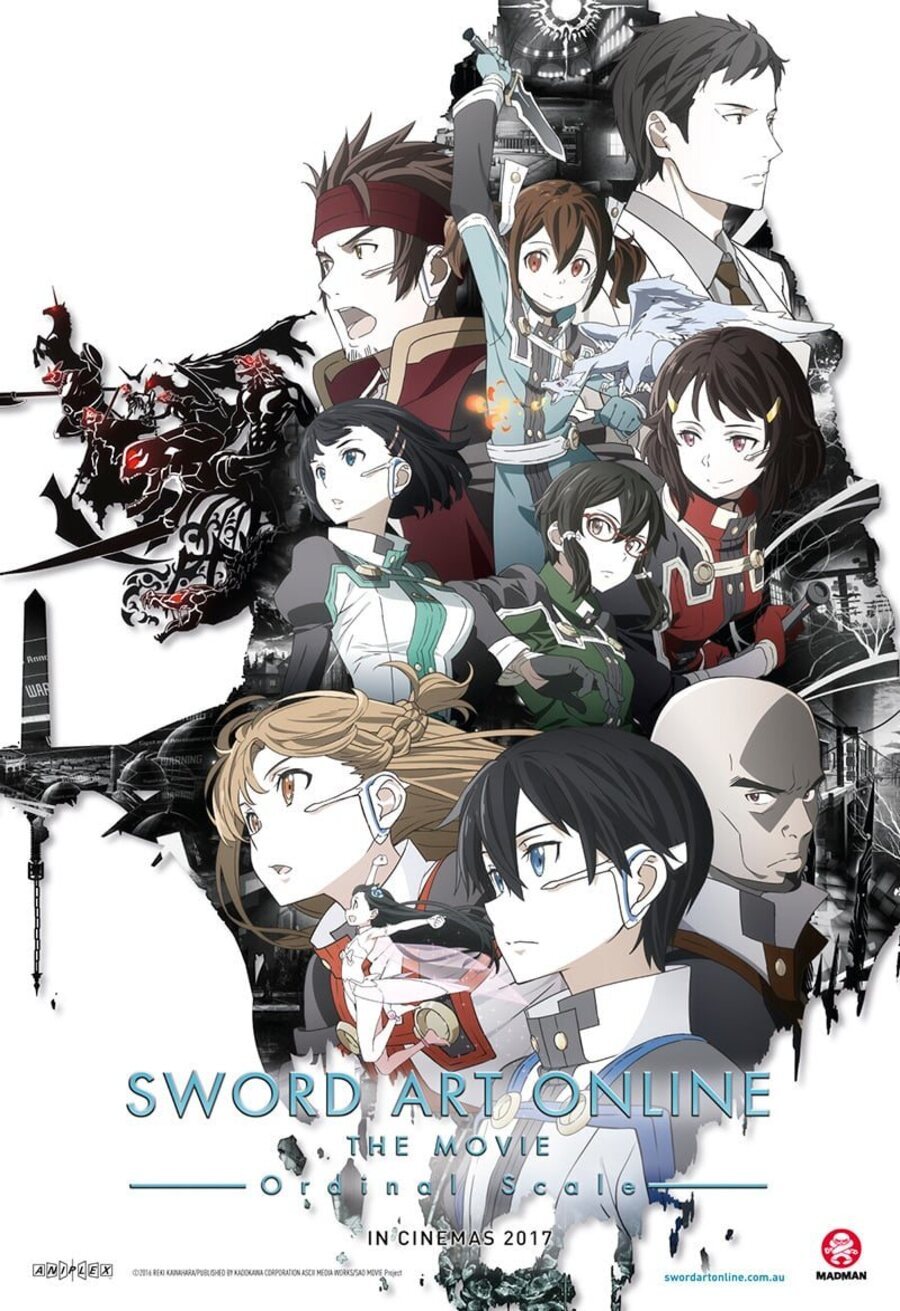 Cartel de Sword Art Online Ordinal Scale - Estados Unidos #2