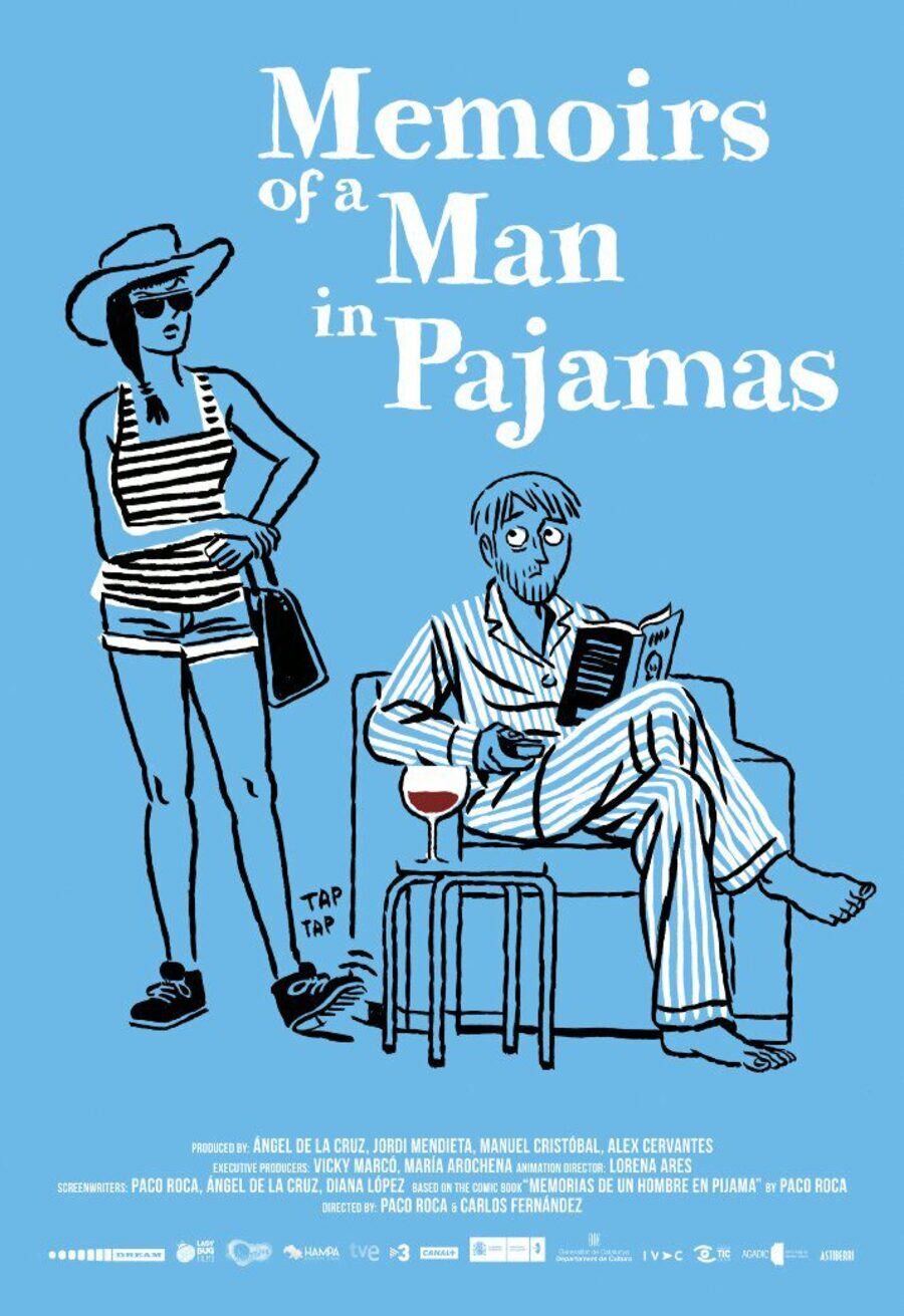 Cartel de Memorias de un hombre en pijama - Memoirs of a Man in Pajamas