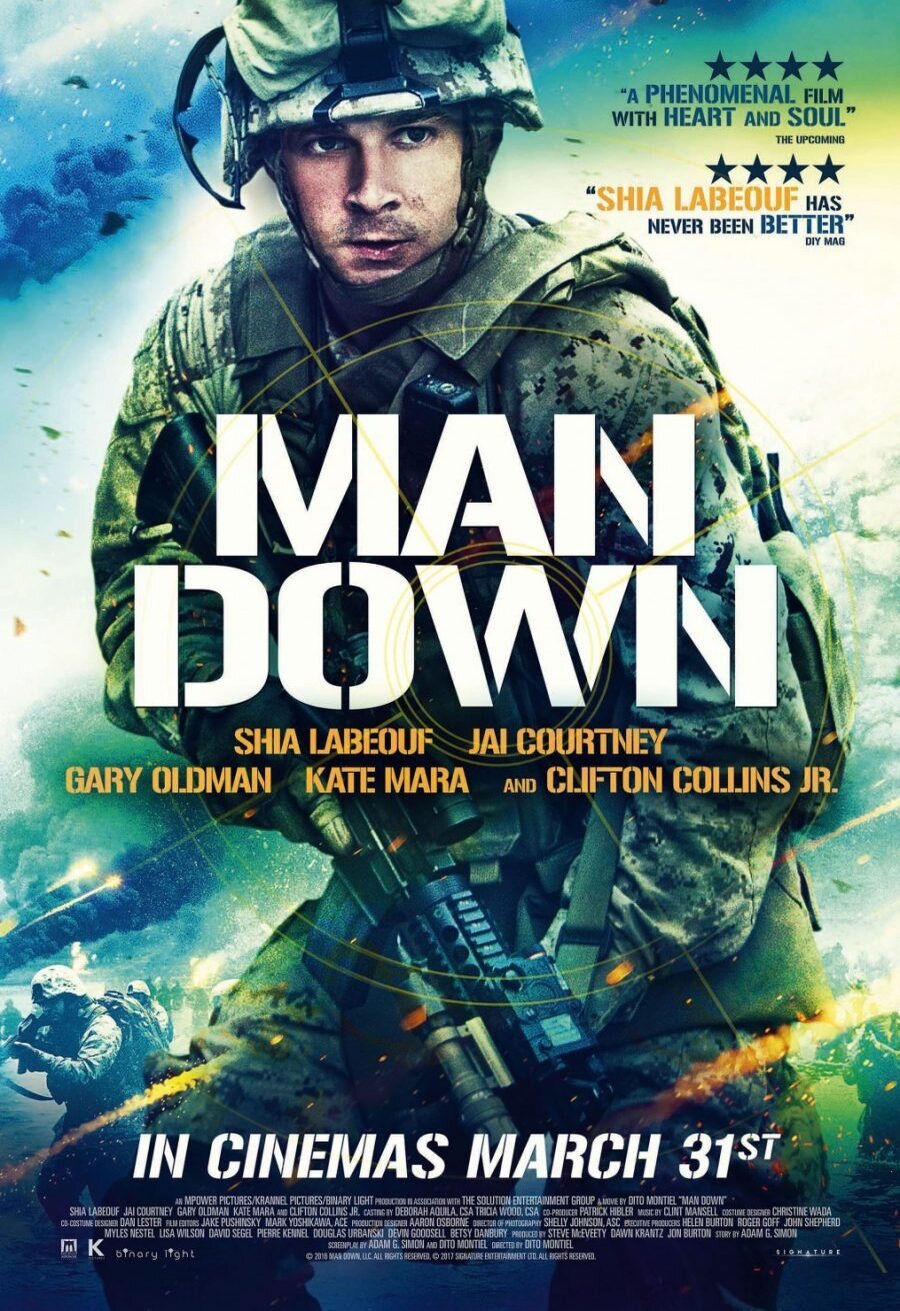 Cartel de Man Down - Man down