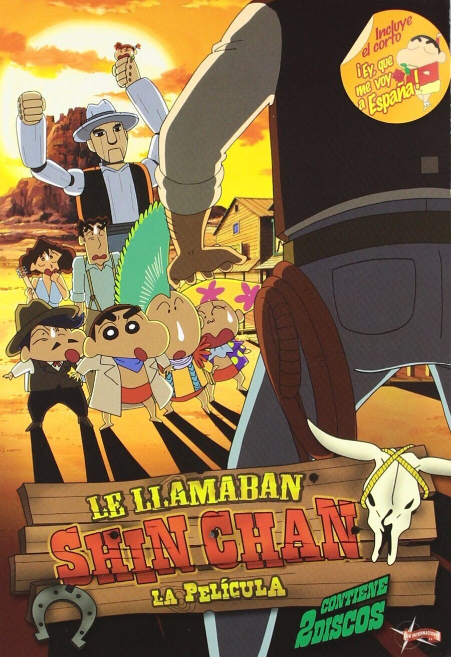 Cartel de Crayon Shin-chan: The Storm Called: The Kasukabe Boys of the Evening Sun - España