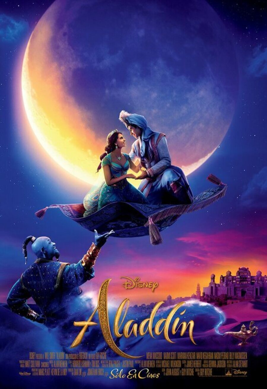 Cartel de Aladdin - España