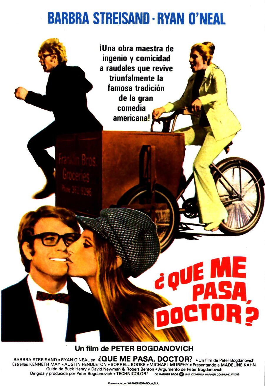 Cartel de La chica terremoto - Póster de '¿Qué me pasa, doctor?'