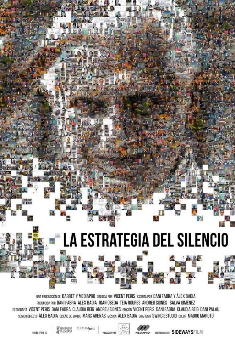 Cartel de La estrategia del silencio - La estrategia del silencio