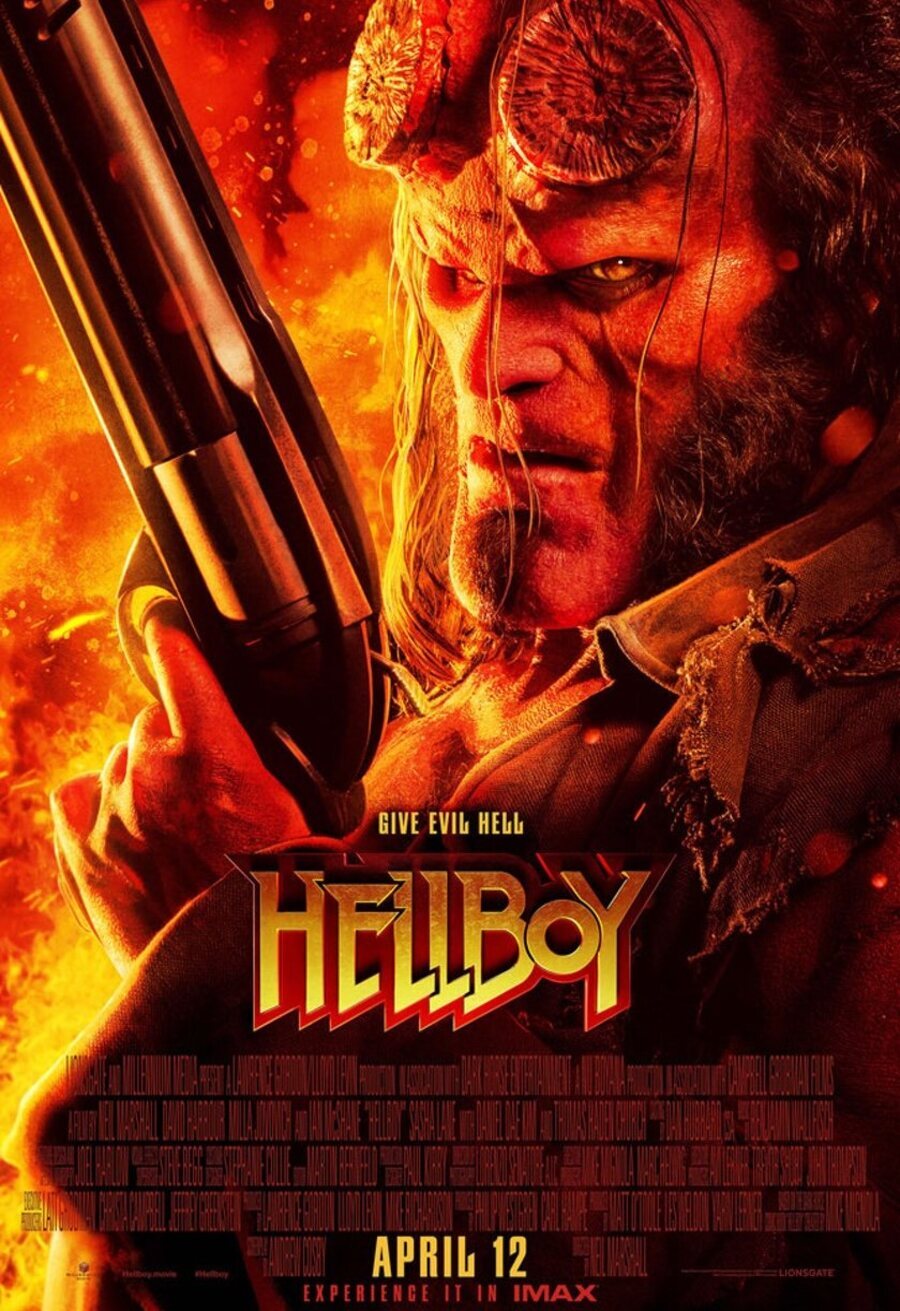 Cartel de Hellboy - Inglés