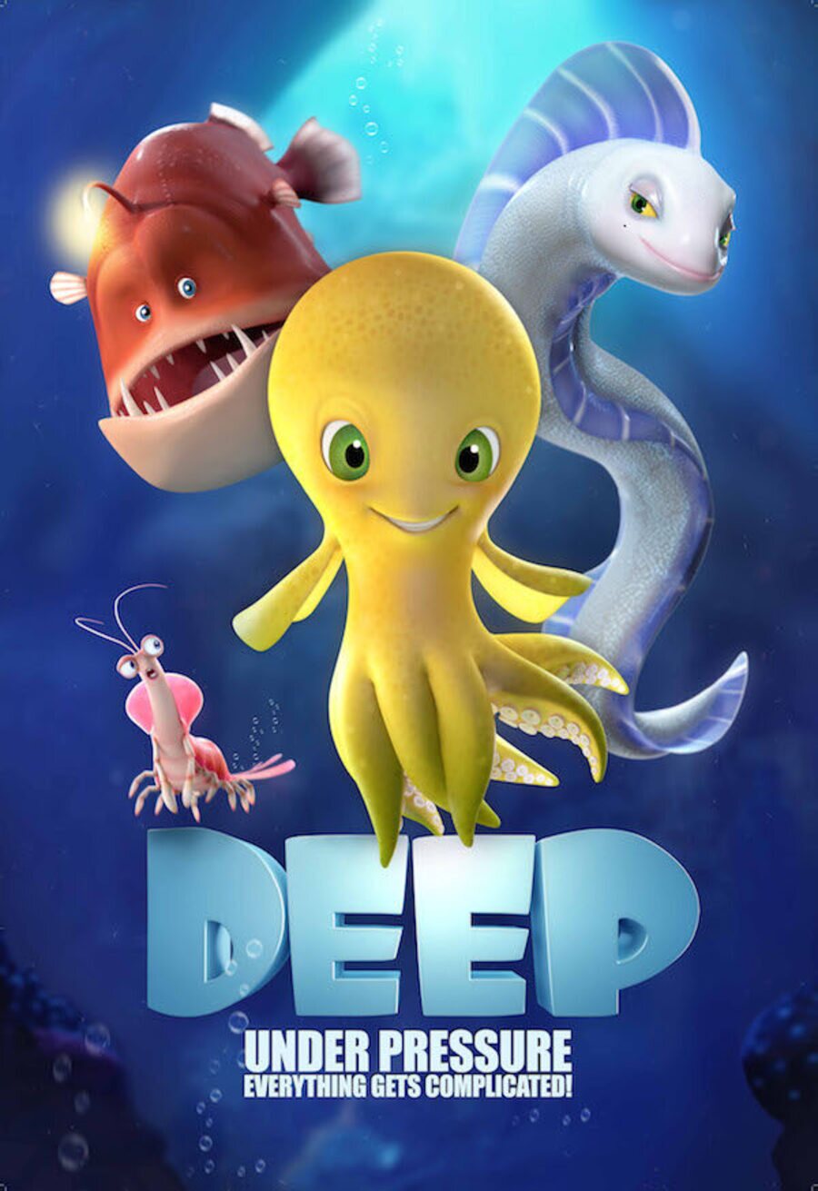 Cartel de Deep: el pulpo - Póster inglés