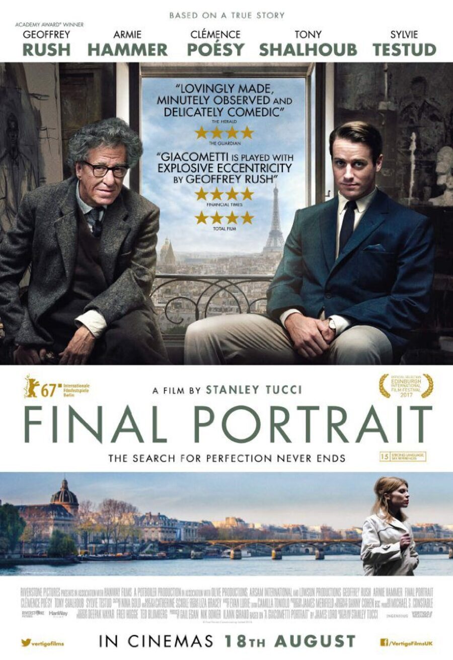 Cartel de Final Portrait - Cartel Internacional