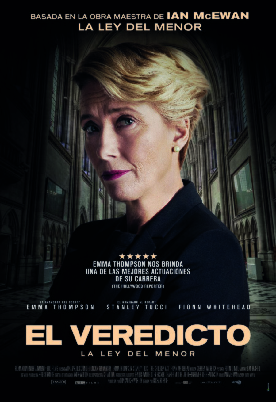 Cartel de The Children Act - Póster España 'El Veredicto'