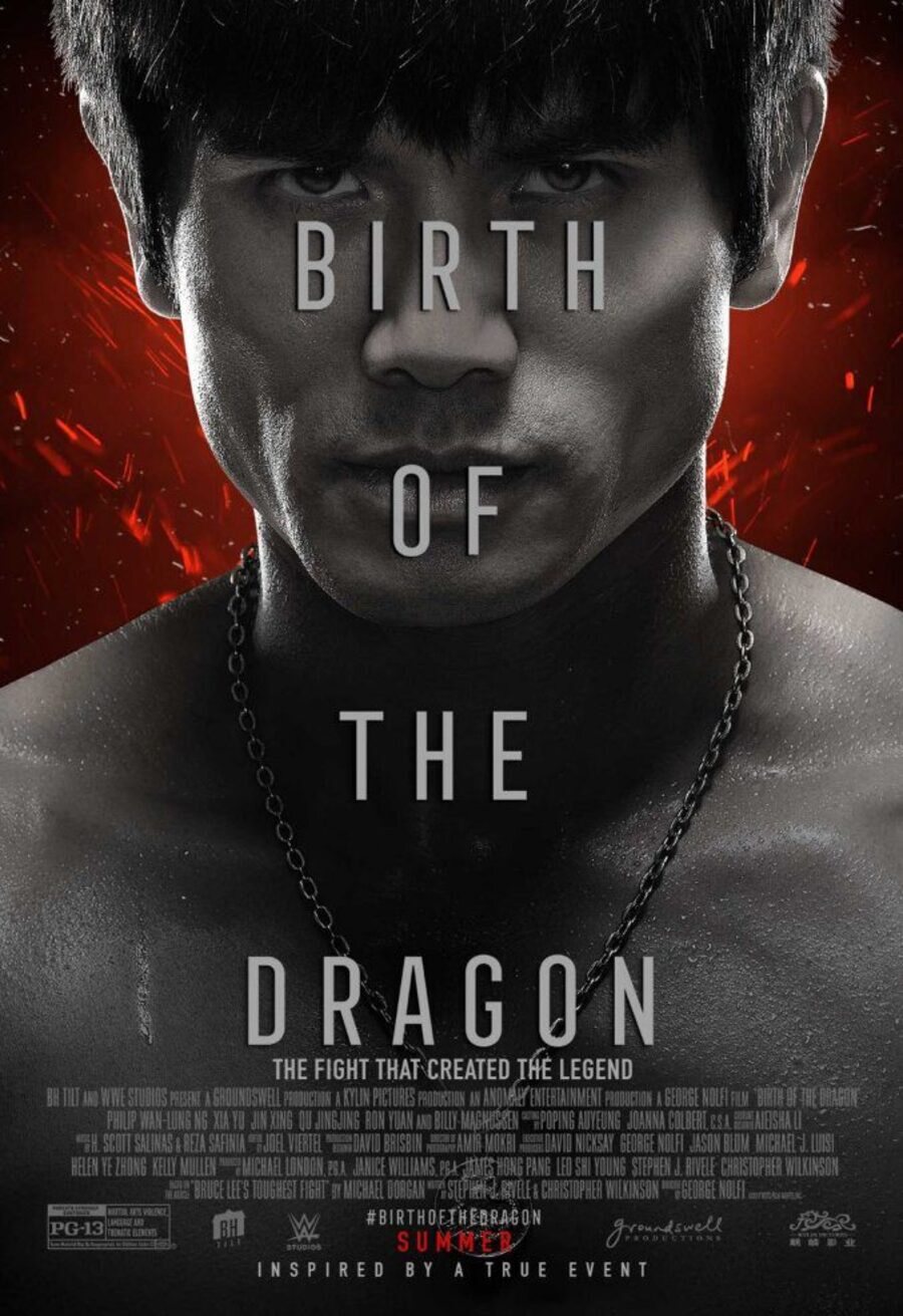 Cartel de Birth of the Dragon - EE.UU