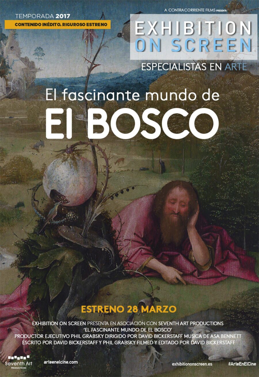 Cartel de El fascinante mundo de El Bosco - Póster español