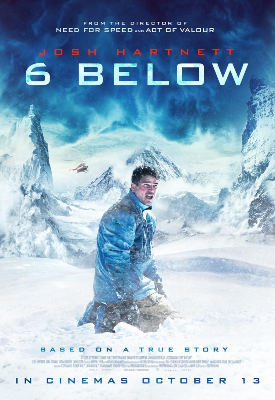 Cartel de 6 Below: Miracle on the Mountain - Cartel #1