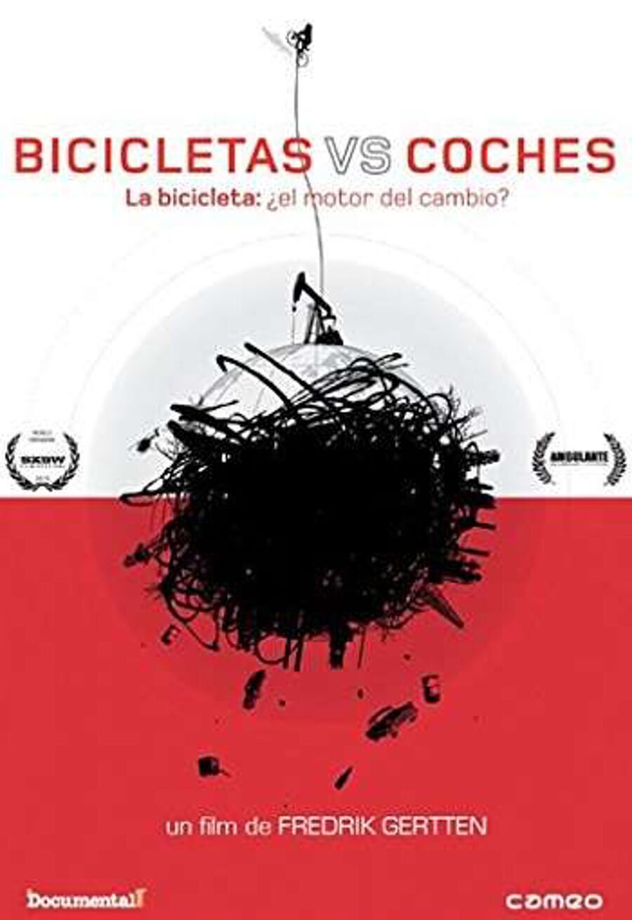 Cartel de Bikes vs Cars - 