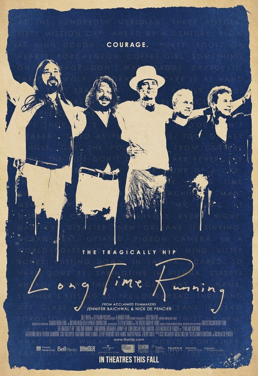 Cartel de Long Time Running - Canadá