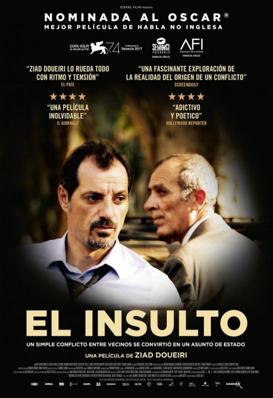 Cartel de L'insulte - Poster España