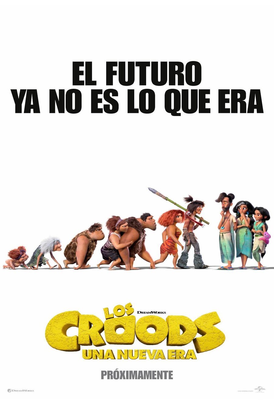 Cartel de The Croods 2 - Teaser España