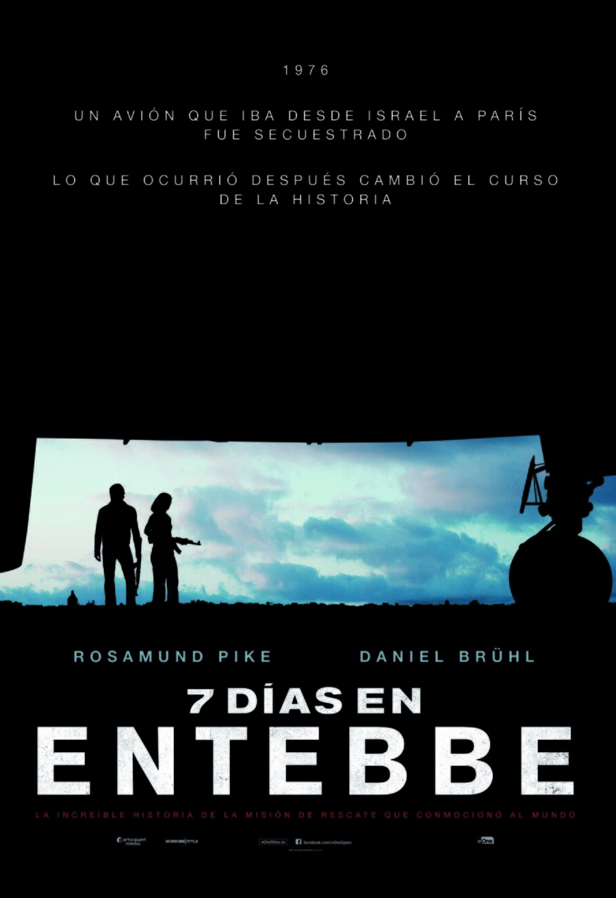 Cartel de Rescate en Entebbe - Cartel teaser