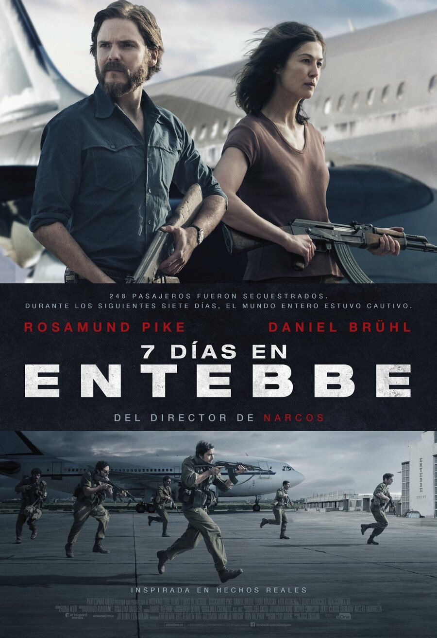 Cartel de Rescate en Entebbe - Cartel final España