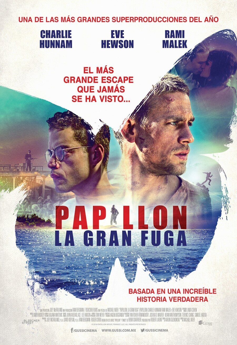 Cartel de Papillon: La gran fuga - México